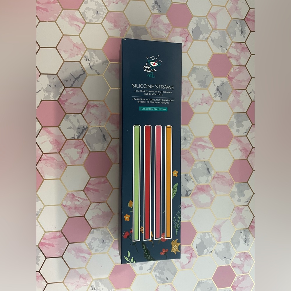 CHIC &Tonic - set of silicone straws